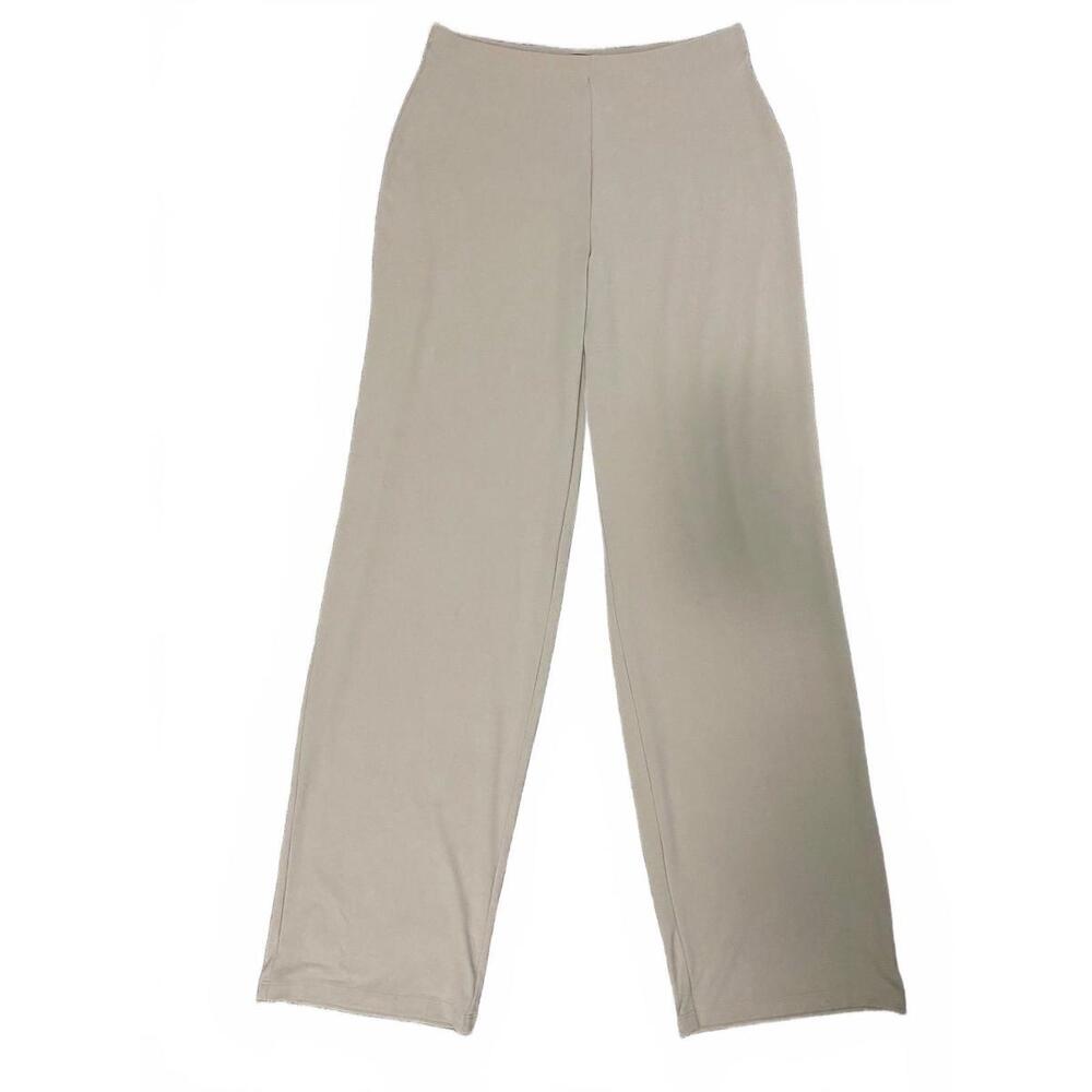 (SOLD) ALFANI Airy Wide Leg Pant in Beige (X-SMALL)